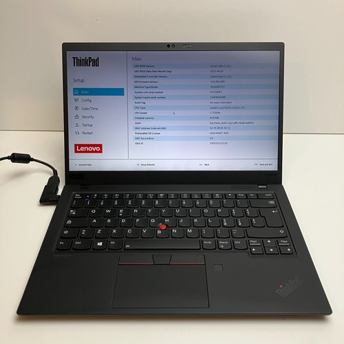 Notebook lenovo thinkpad - lenovo, x1